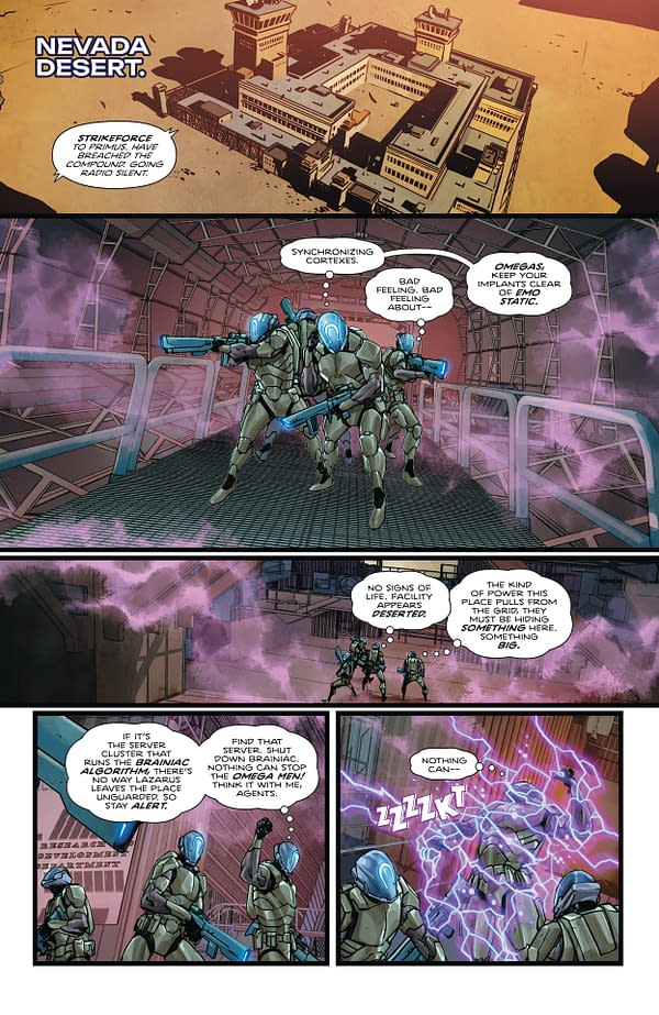 Interior preview page from Absolute Superman #7