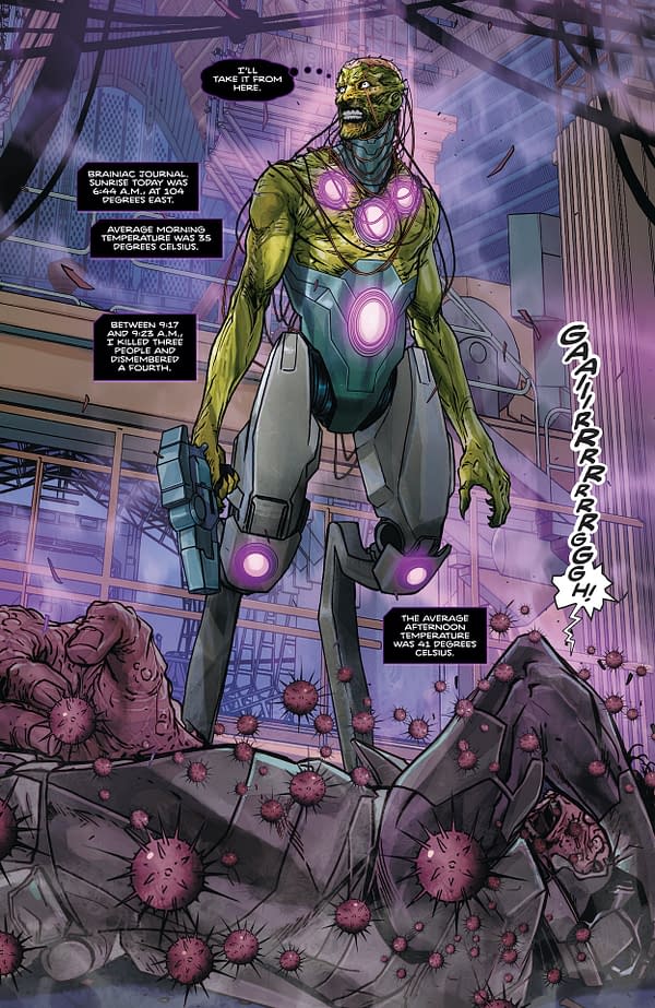 Interior preview page from Absolute Superman #7