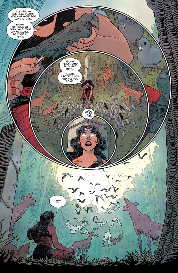 Interior preview page from Absolute Wonder Woman #8