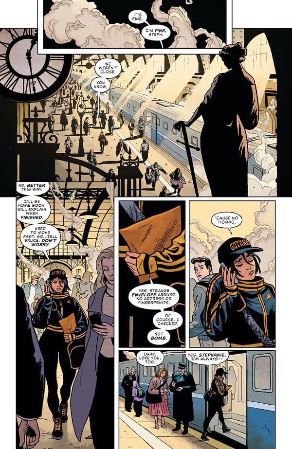 Interior preview page from Batgirl #7