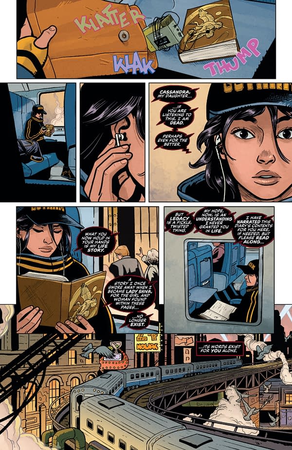 Interior preview page from Batgirl #7