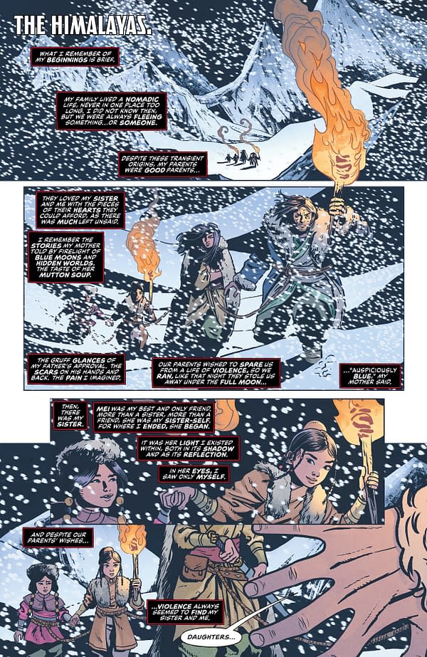 Interior preview page from Batgirl #7