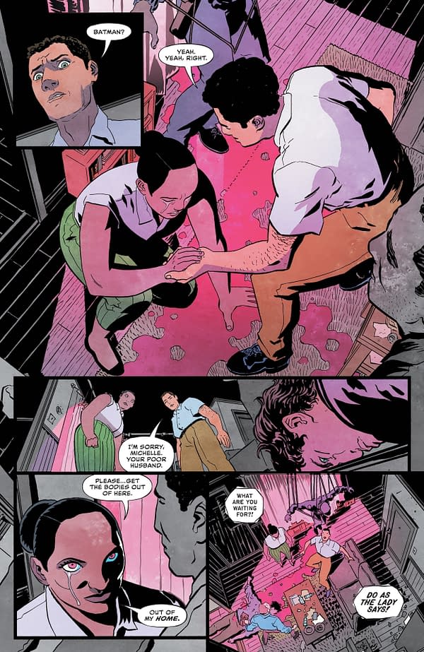 Interior preview page from Batman: Dark Patterns #6