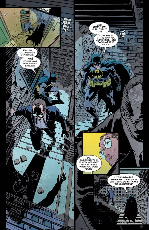 Interior preview page from Batman: Dark Patterns #6