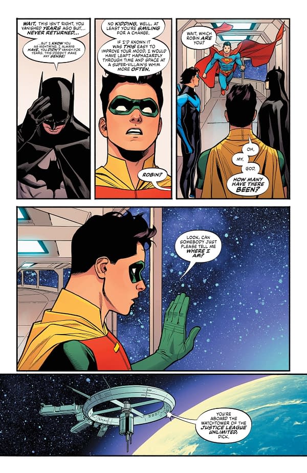 Interior preview page from Batman/Superman: World's Finest #39