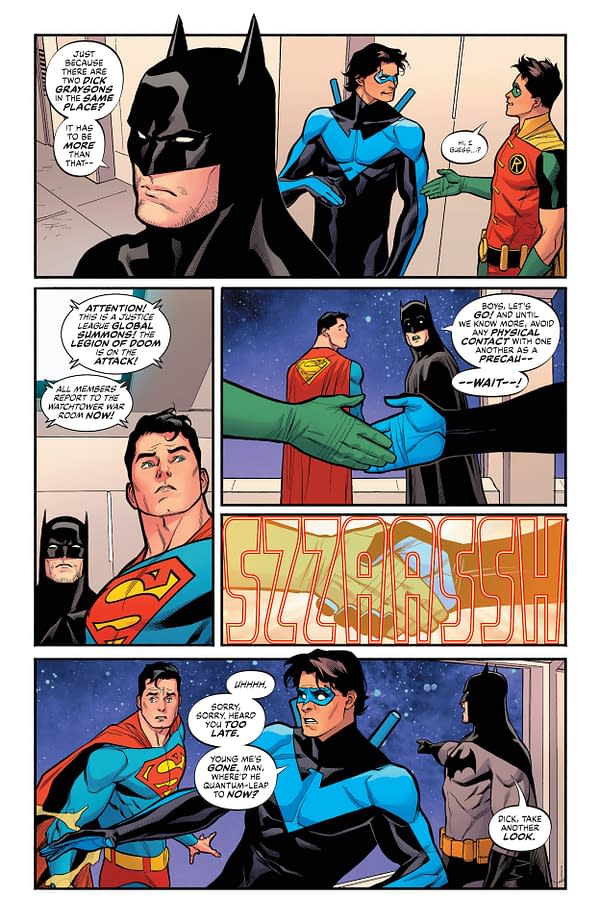 Interior preview page from Batman/Superman: World's Finest #39
