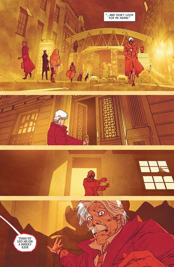 Interior preview page from Batman and Robin #21
