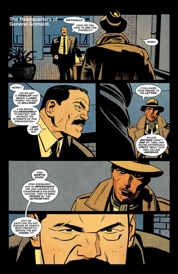 Interior preview page from Batman and Robin: Year One #7