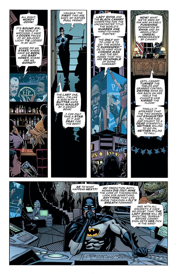 Interior preview page from Black Canary: Best Of The Best #6