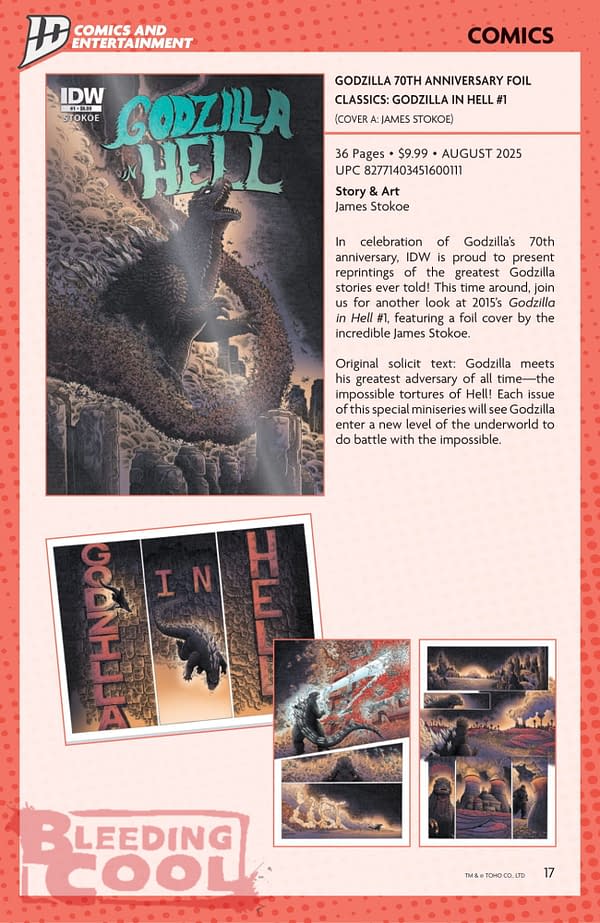 IDW August Full 2025 Solicits - Event Horizon, Valiant, Shredder, TMNT Journeys