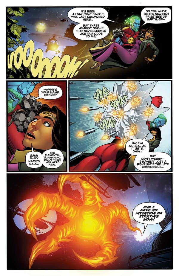 Interior preview page from Captain Planet #1