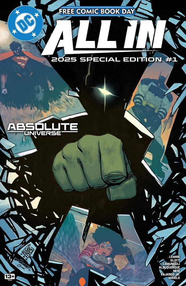 Full Preview Of DC All In/Absolute Universe Free Comic Book Day