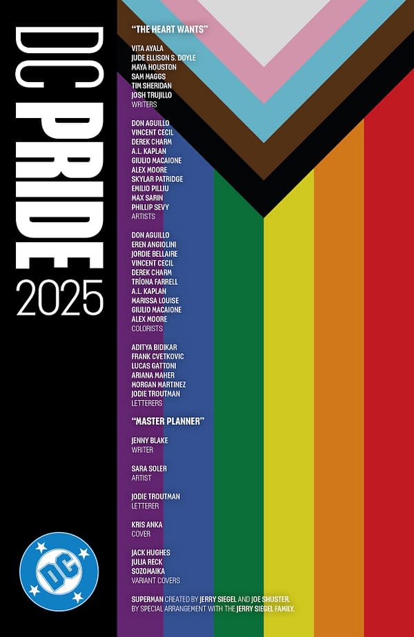 Interior preview page from DC Pride 2025 #1