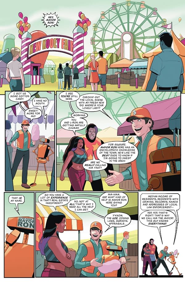 Interior preview page from Fire and Ice: When Hell Freezes Over #2