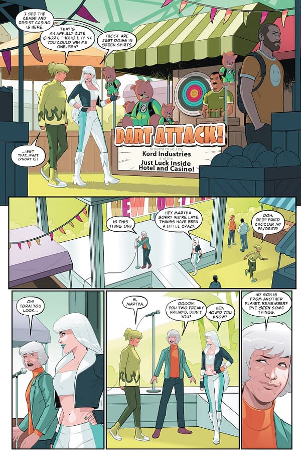 Interior preview page from Fire and Ice: When Hell Freezes Over #2