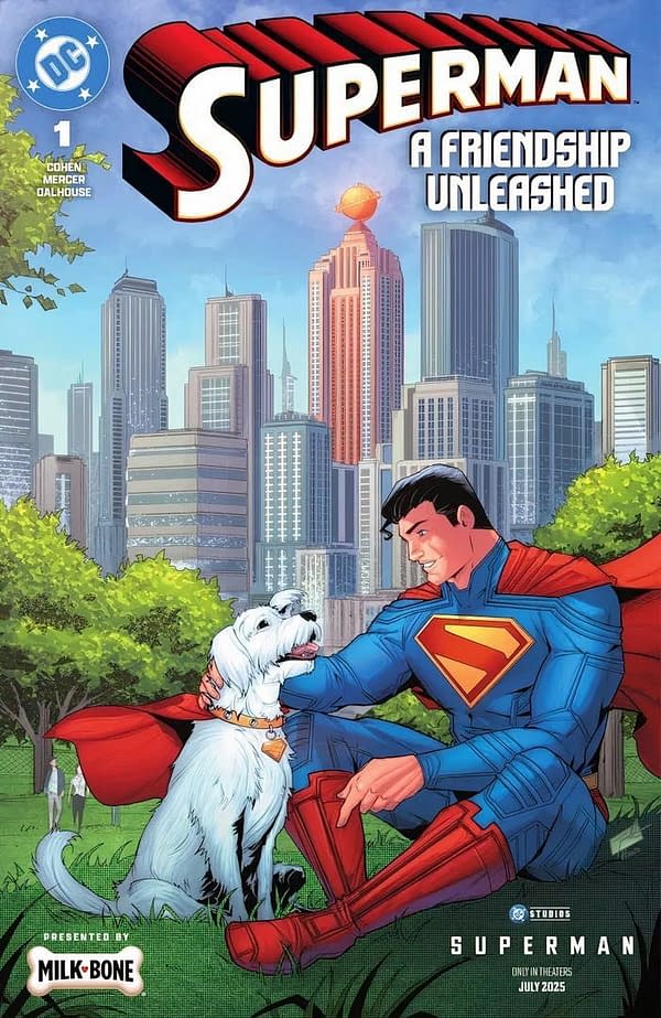 Exclusive Free DC Superman & Krypto Comic With Milk-Bone Dog Biscuits