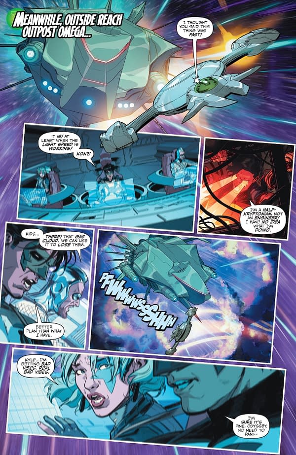 Interior preview page from Green Arrow #24