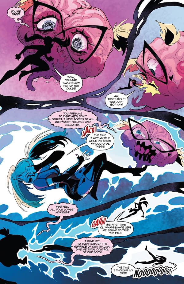 Interior preview page from Harley Quinn #51