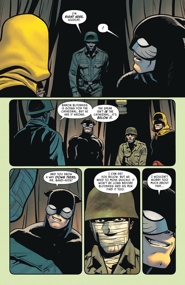 Interior preview page from JSA #8
