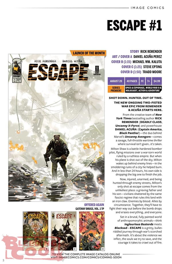 Image Comics August 2025 Solicits
