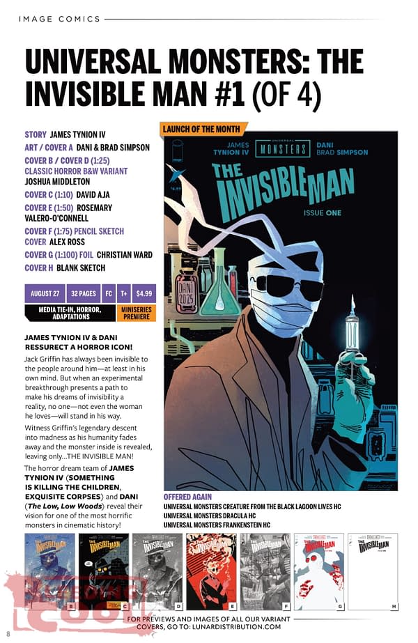 Image Comics August 2025 Solicits