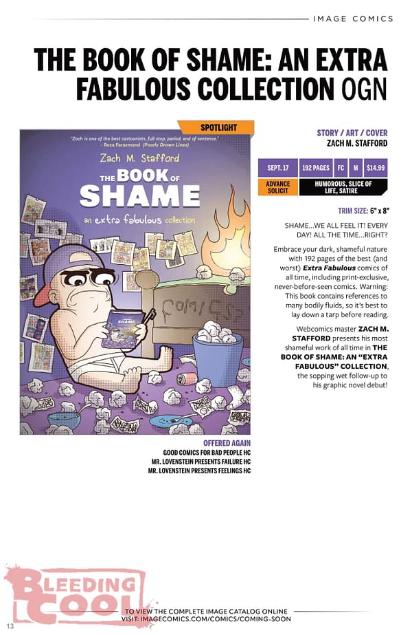 Image Comics August 2025 Solicits