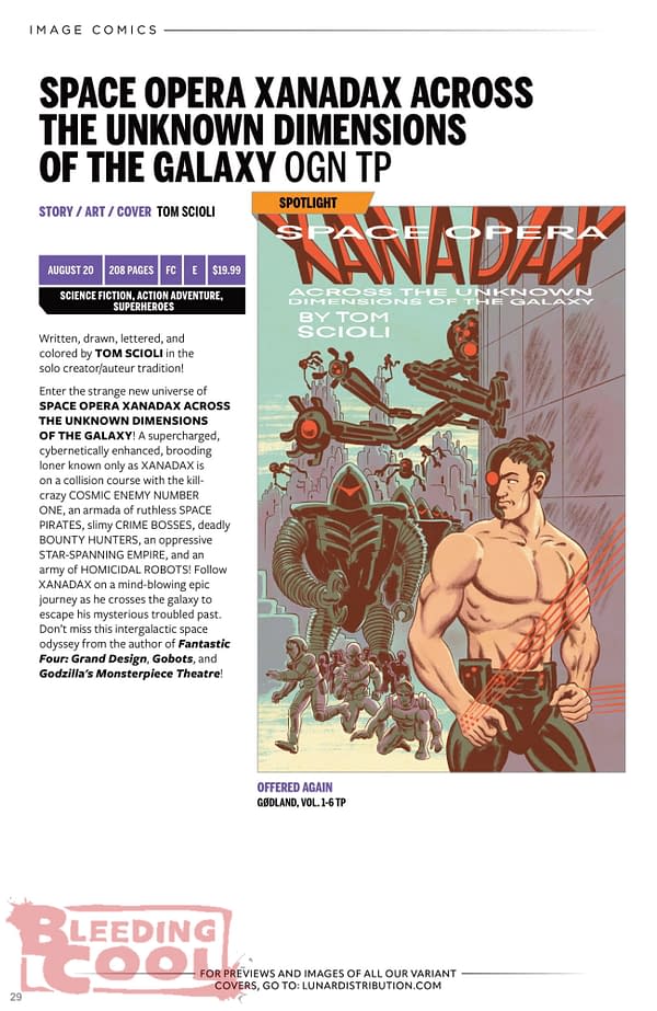 Image Comics August 2025 Solicits