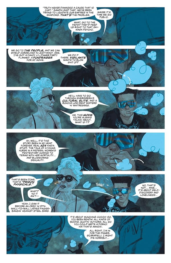 Interior preview page from Peacemaker Presents: The Vigilante/Eagly Double Feature #3