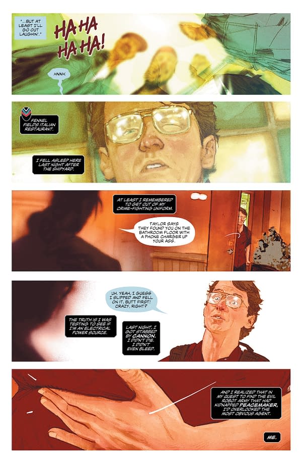 Interior preview page from Peacemaker Presents: The Vigilante/Eagly Double Feature #3