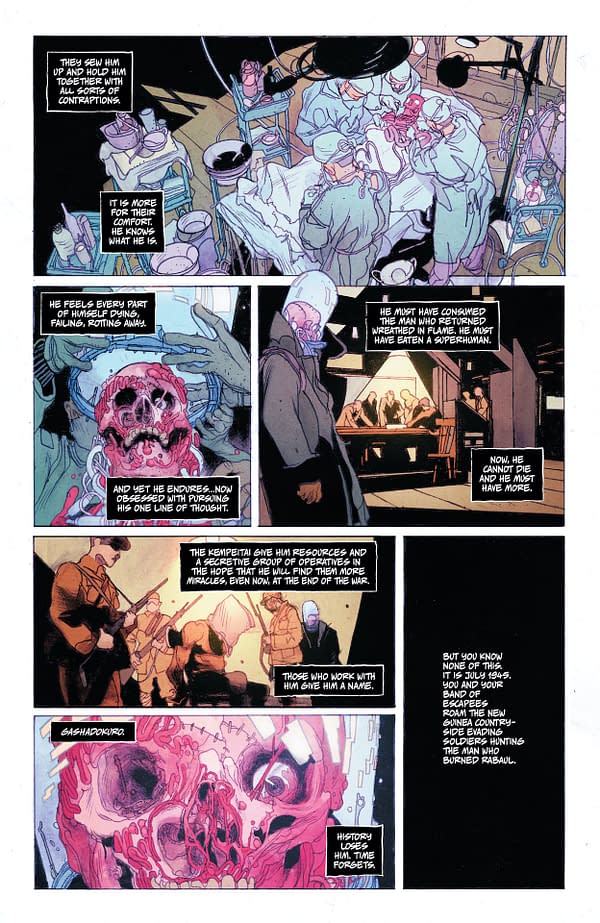 Interior preview page from Resurrection Man: Quantum Karma #2