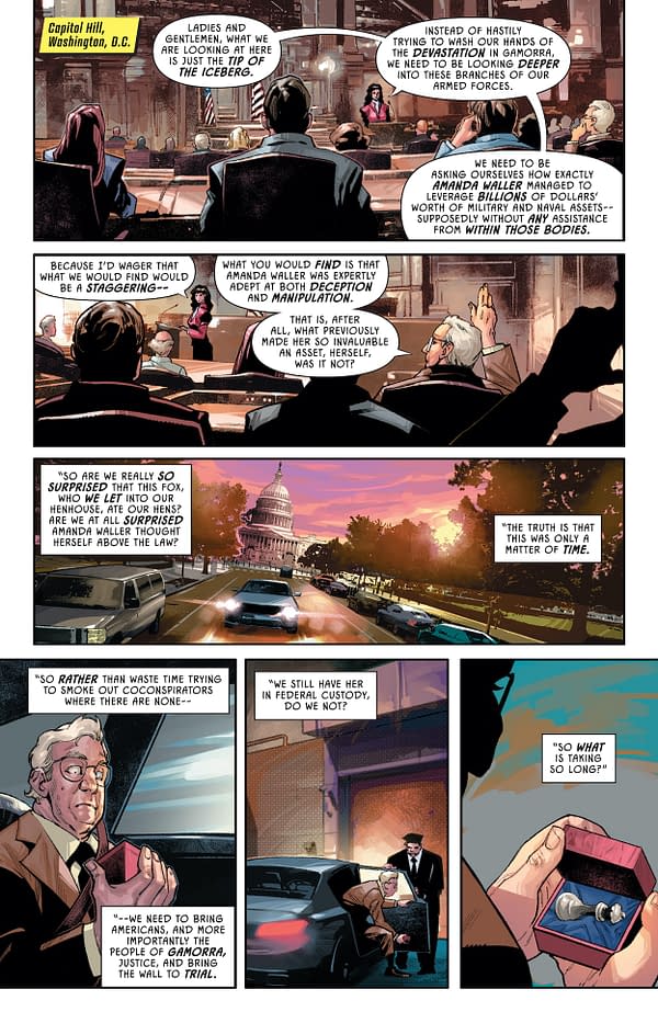 Interior preview page from Secret Six #3
