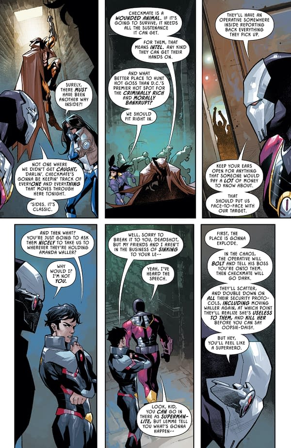 Interior preview page from Secret Six #3