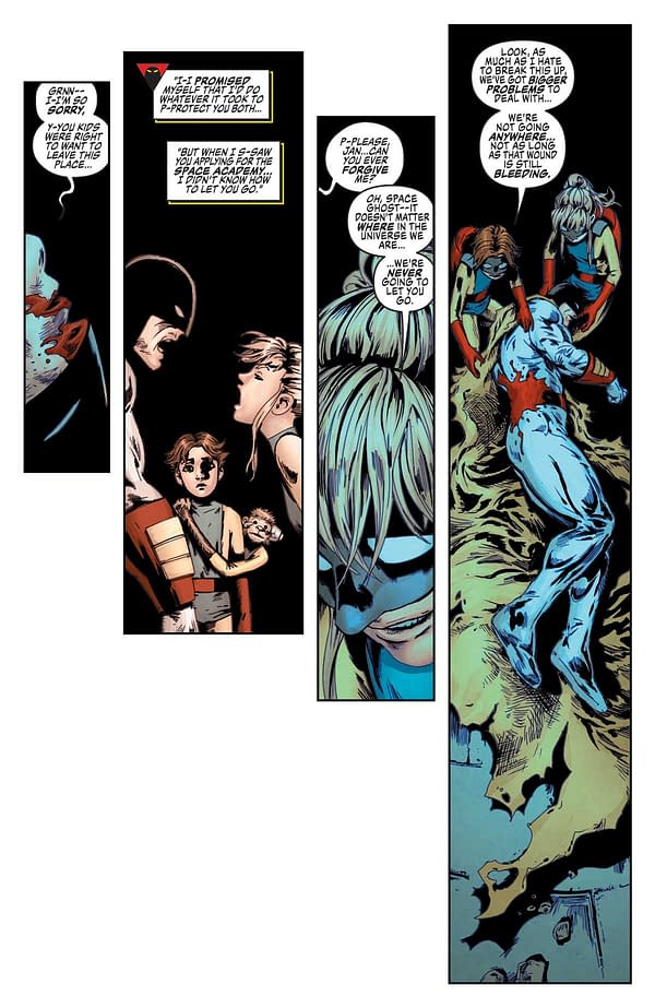 Interior preview page from Space Ghost #12