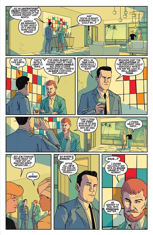 Interior preview page from Space Ghost/Jonny Quest: Space Quest #1