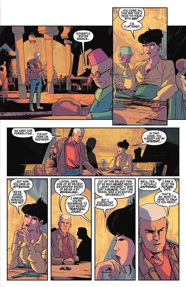 Interior preview page from Space Ghost/Jonny Quest: Space Quest #1