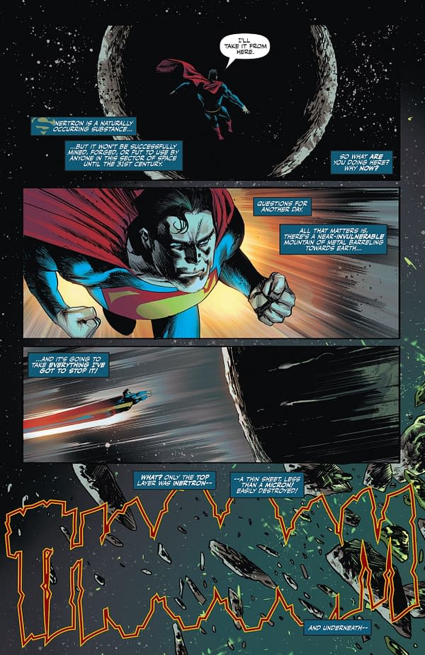 Interior preview page from Superman Unlimited #1