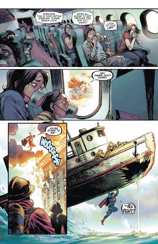 Interior preview page from Superman Unlimited #1
