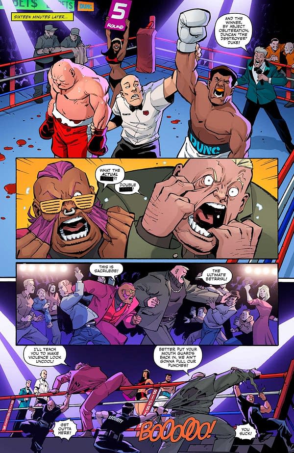 Interior preview page from TMNT: MUTANT NATION #6 FERO PE COVER