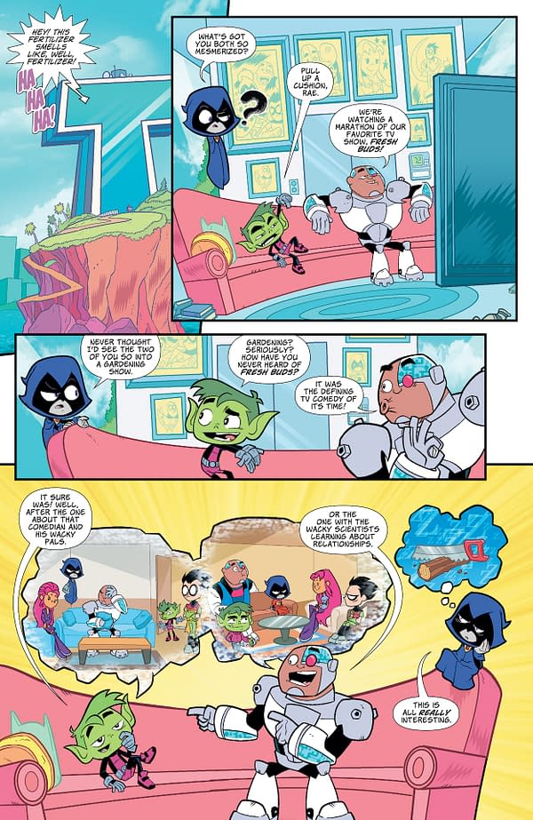 Interior preview page from Teen Titans Go #3