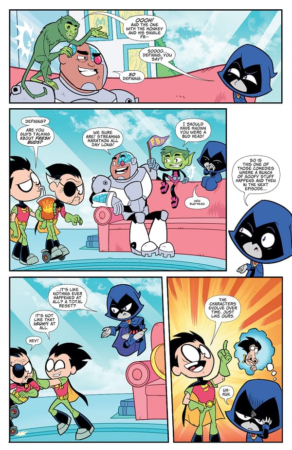 Interior preview page from Teen Titans Go #3