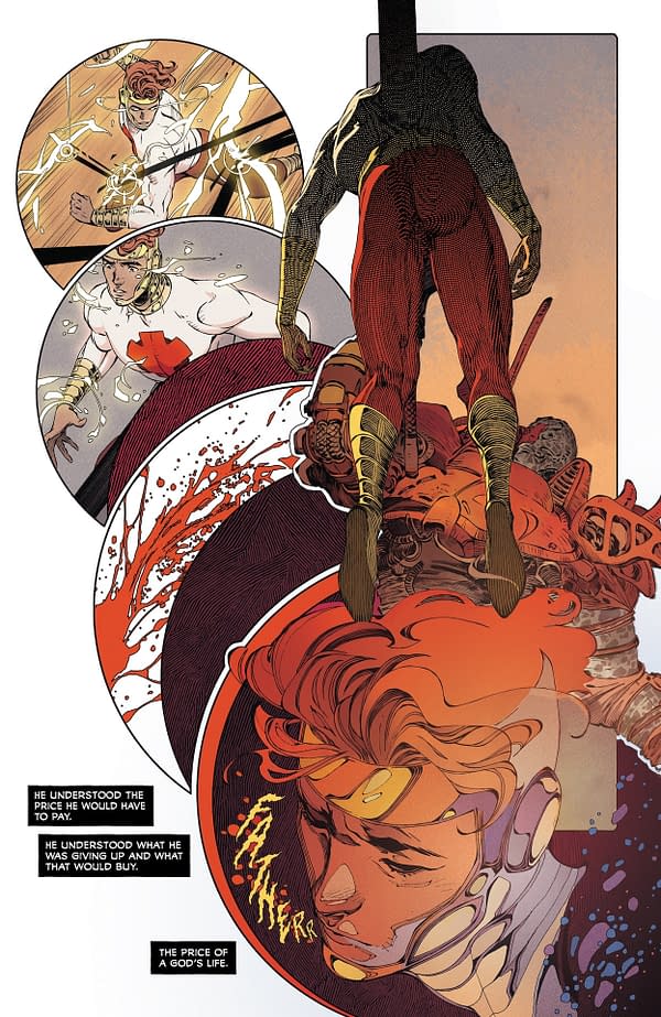 Interior preview page from New Gods #6