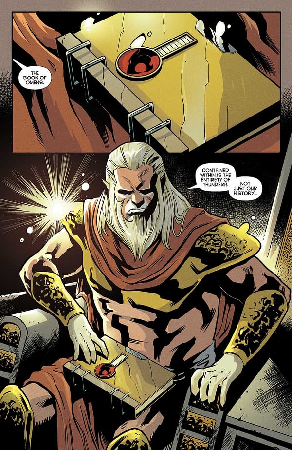 Interior preview page from ThunderCats: Lost #2