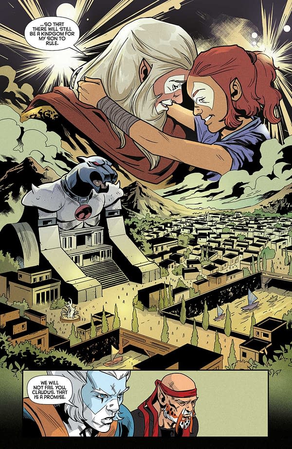 Interior preview page from ThunderCats: Lost #2
