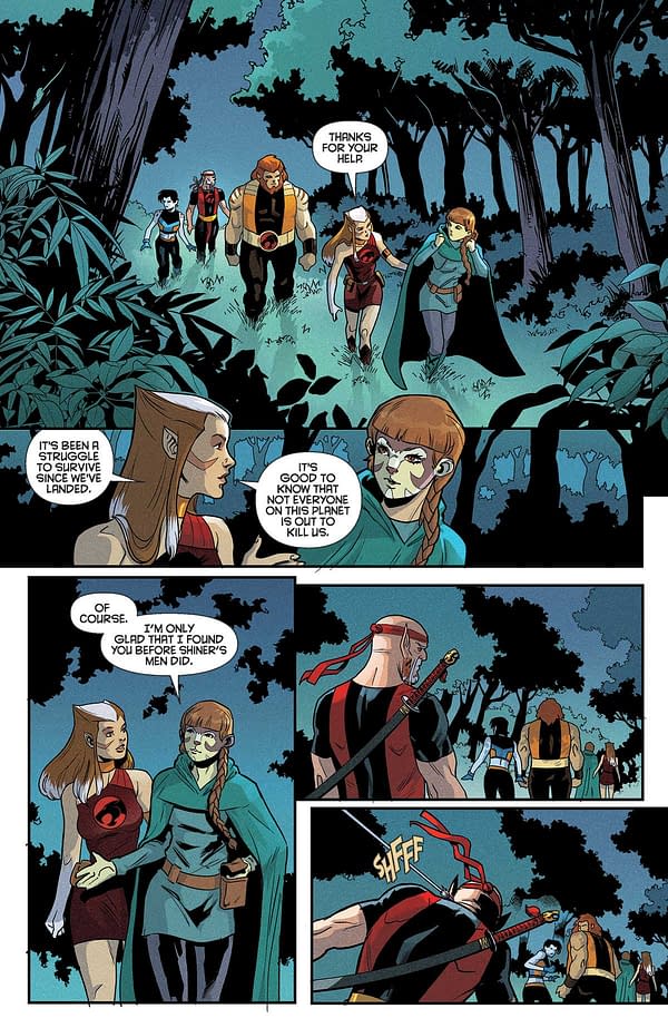 Interior preview page from Thundercats Lost #3