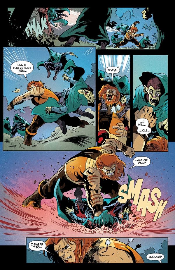 Interior preview page from Thundercats Lost #3
