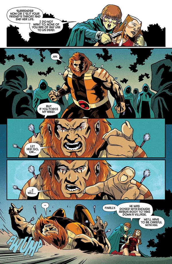 Interior preview page from Thundercats Lost #3