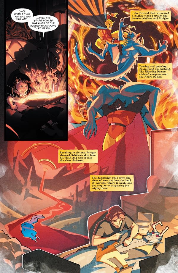 Interior preview page from Zatanna #4