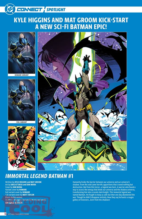 DC Comics August 2025 Solicits