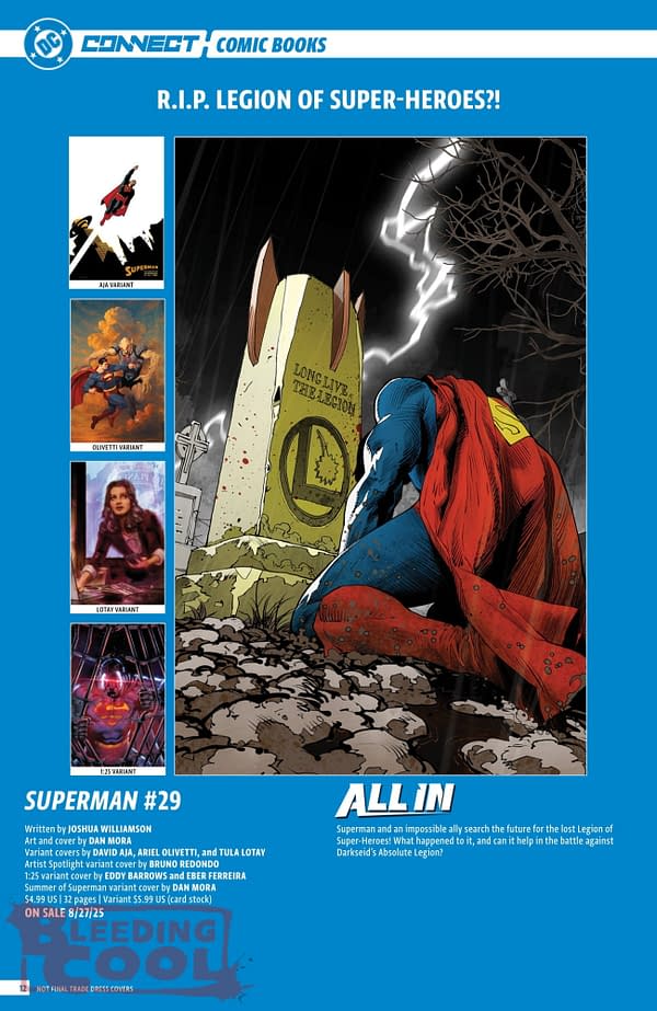 DC Comics August 2025 Solicits