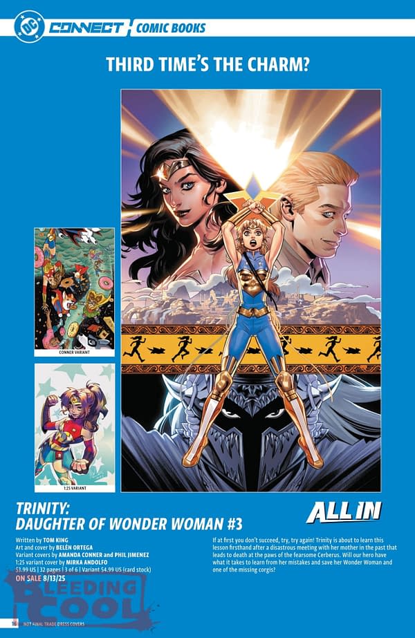 DC Comics August 2025 Solicits